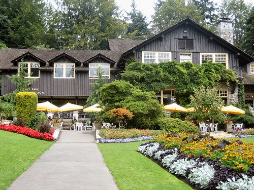 Fall Stanley Park Pavilion Wedding