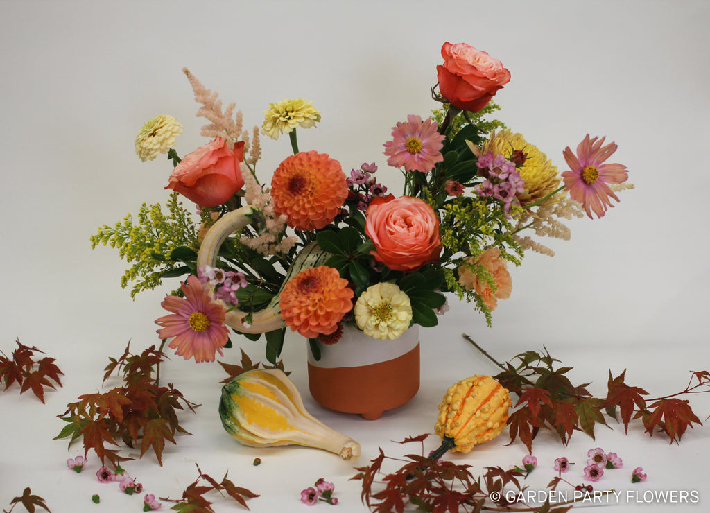 Garden Party Flowers Fall -  Workshop Series