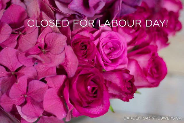 Closed For Labour Day