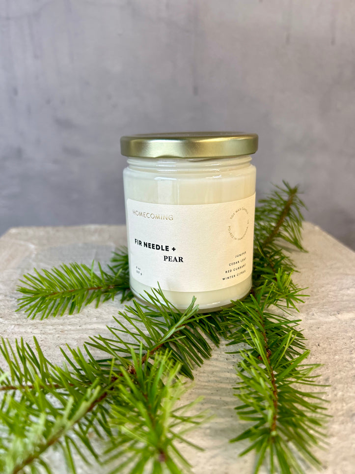 Homecoming Candle - Fir Needle and Pear