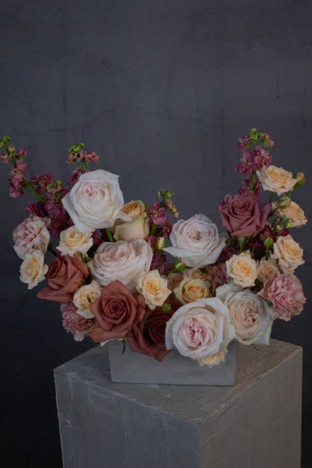 Sepia in Bloom - Vase Arrangement