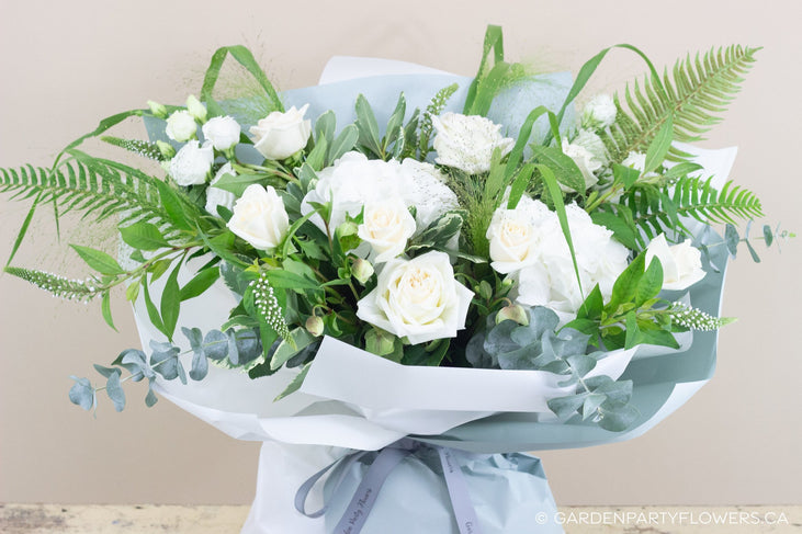 White and Green Designer's Choice Bouquet