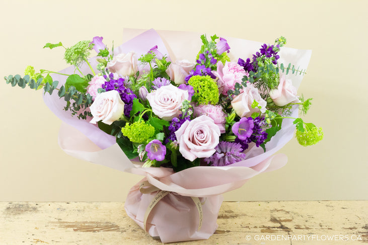 Pink and Purple Designer's Choice Bouquet