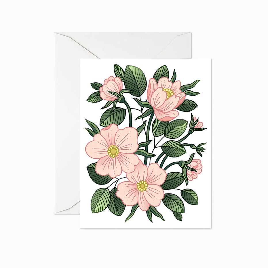 Wild Rose Garden Card